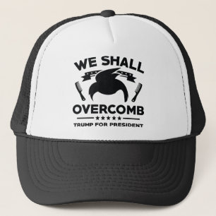 Trump We zullen overcomberen Trucker Pet