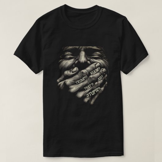 TRUMP WEER? T-SHIRT (Design voorkant)