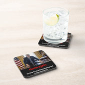 TRUMP.....WEER THUIS.............................. BIER ONDERZETTER (Rechterzijde)