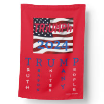 TRUMP Weerbestendige Huis Vlag - "TRiUMPh 2024"