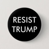 Trump weerstaan ronde button 5,7 cm (Voorkant)