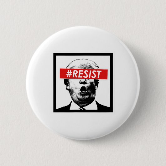 Trump weerstaan ronde button 5,7 cm (Voorkant)