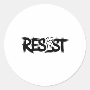 Trump Weerstaat Trump Protests Anti Politiek Prote Ronde Sticker