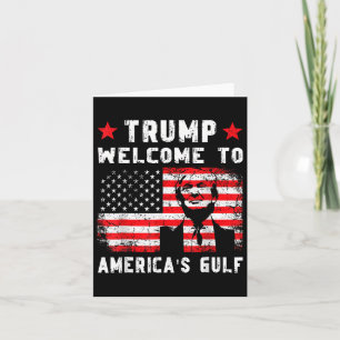 Trump welkom in Amerika's Golf Grappig Trump Mexic Kaart