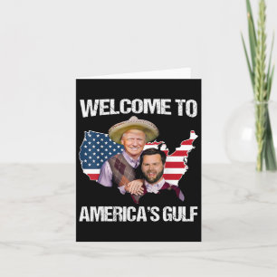 Trump welkom in de Golf Trump Vance Broer Kaart