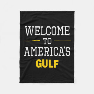 Trump welkom in Golf 1 Fleece Deken