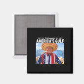 Trump welkom in Golf 2 Magneet (Voorkant / Achterkant)