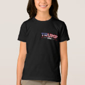 Trump Western Cowboy Je hebt Trump 2024 gemist Tri-Blend Shirt (Voorkant)
