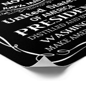 Trump Whiskey Poster (Hoek)