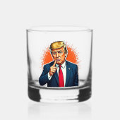 Trump Whisky Glas (Voorkant)