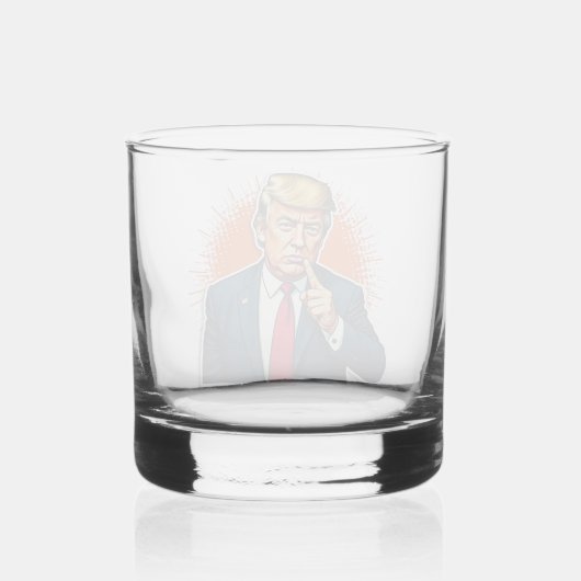 Trump Whisky Glas (Achterkant)