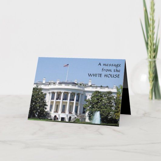Trump White House Mannen Funny 50th Birthday (Voorkant)
