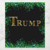 TRUMP WIJN ETIKET (Enkel label)