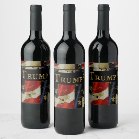 TRUMP WIJN ETIKET (Flessen)