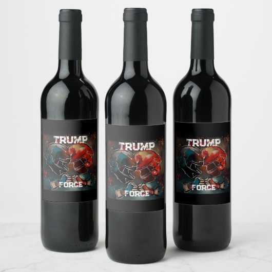 TRUMP WIJN ETIKET (Flessen)