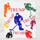 TRUMP WIJN ETIKET (Enkel label)