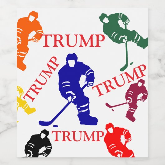 TRUMP WIJN ETIKET (Enkel label)