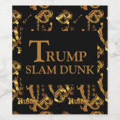 TRUMP WIJN ETIKET (Enkel label)