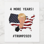 Trump Wijn Label Set Wijn Etiket (Enkel label)