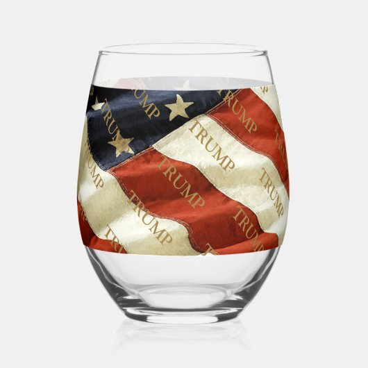 TRUMP WIJNGLAS ZONDER VOET (Voorkant)