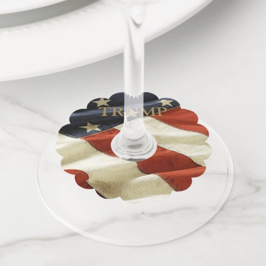 TRUMP WIJNGLASLABEL (Dichtbij)