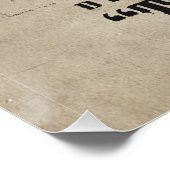 Trump wilde Poster - Trump de Chump (Hoek)