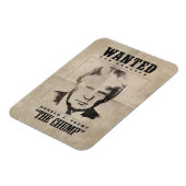 Trump wilde Poster - Trump de Chump Magneet (Linkerzijde)