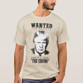 Trump wilde Poster - Trump de Chump T-shirt (Voorkant)