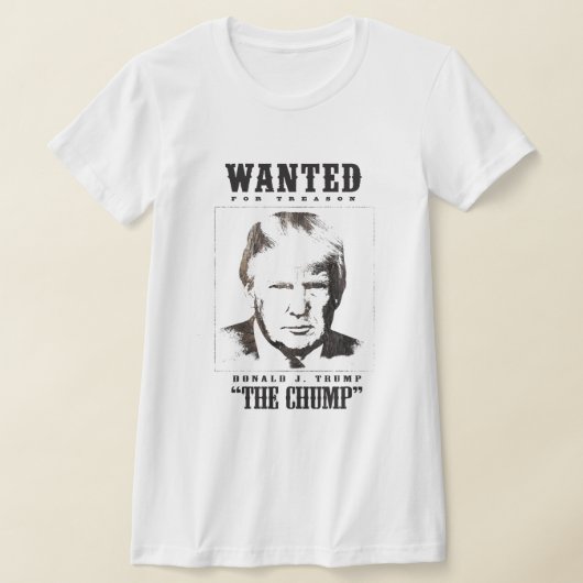 Trump wilde Poster - Trump de Chump T-shirt (Laagn)