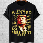 Trump wilde president t-shirt