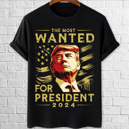 Trump wilde president t-shirt