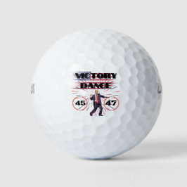 Trump Wilson Golf Ball Victory Dance Golfballen