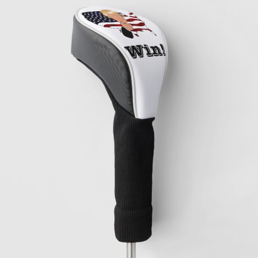 TRUMP Win! Golfheadcover (Schuin)