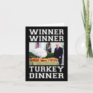 Trump Winnaar Turkije Diner Thanksgiving Hum Kaart