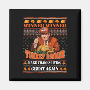 Trump Winner Grappige Winnaar Turkije Diner Thanks Magneet