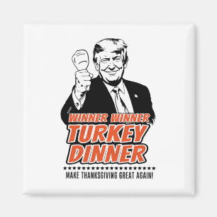 Trump Winner Grappige Winnaar Turkije Diner Thanks Magneet