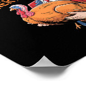 Trump Winner Grappige Winnaar Turkije Diner Thanks Poster (Hoek)