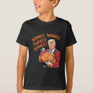Trump Winner Grappige Winnaar Turkije Diner Thanks T-shirt
