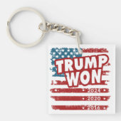 Trump Wint 2024 Sleutelhanger (Voorkant)