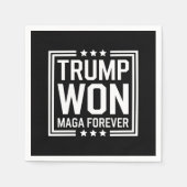 Trump wint 47e verkiezing van het Amerikaanse Pres Servet (Voorkant)