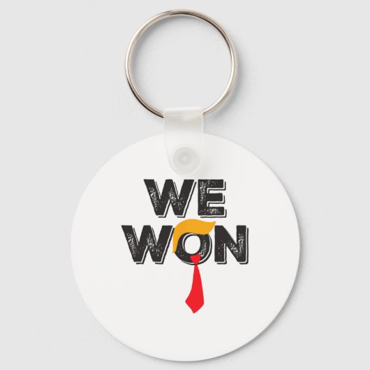 Trump wint 47ste President verkiezing Sleutelhanger (Voorkant)