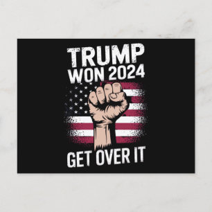 Trump wint inauguratie 47 President Briefkaart