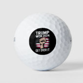 Trump wint inauguratie 47 President Golfballen (Voorkant)