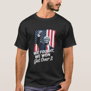 Trump Wint Kom Er Overheen Trump Overwinning 47e P T-shirt