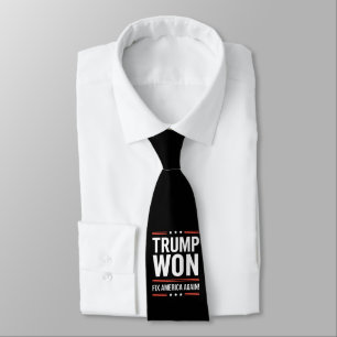 Trump Wint MAGA Trump Winnaar 2024 Repareer Amerik Stropdas
