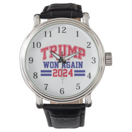 Trump wint opnieuw in 2024 horloge