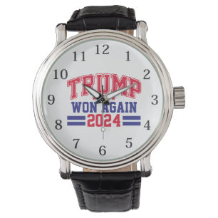 Trump wint opnieuw in 2024 horloge