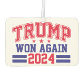 Trump wint opnieuw in 2024 luchtverfrisser (Achterkant)