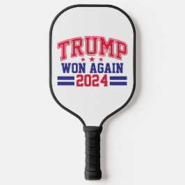 Trump wint opnieuw in 2024 pickleball paddle