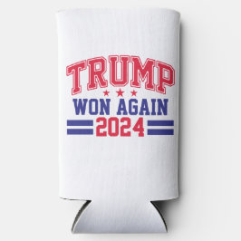 Trump wint opnieuw in 2024 seltzer blikjeskoeler